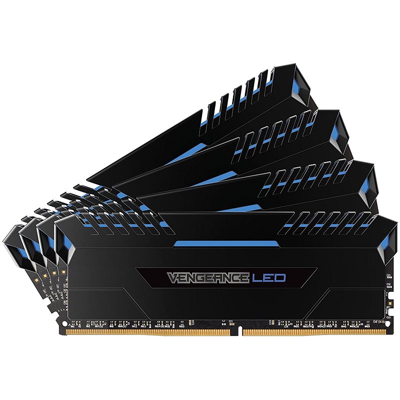 Corsair 32GB KIT DDR4 DRAM 3200MHz CL16 Vengeance LED - Blue LED