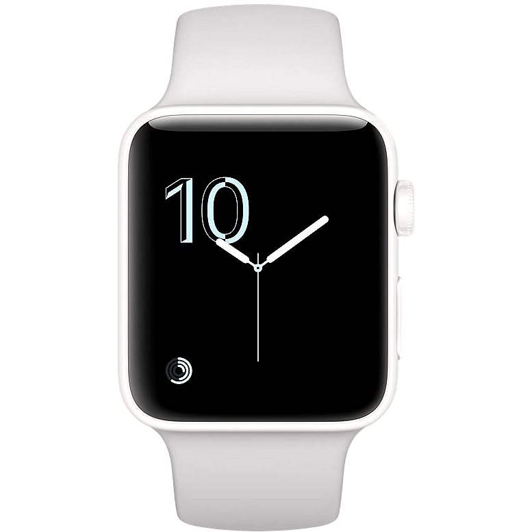 Apple Watch Series 2 Edition 38mm Bílá keramika s oblačně bílým sportovním řemínkem - Chytré hodinky