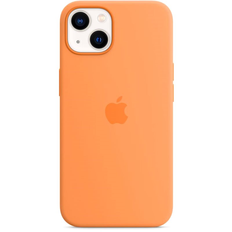 Apple iPhone 13 Silikonový kryt s MagSafe měsíčkově žlutý - Kryt na mobil