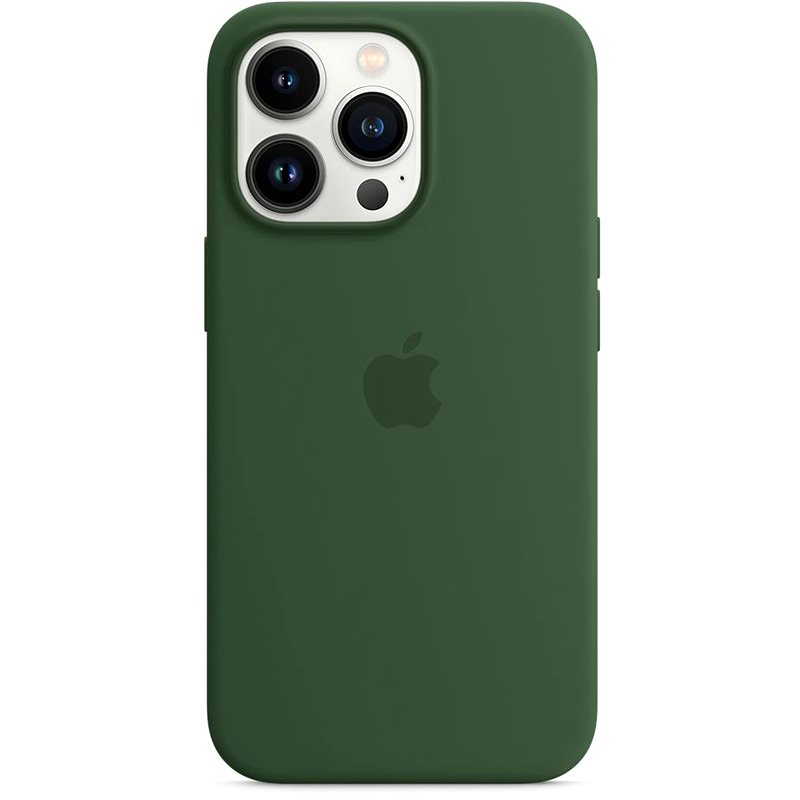 Apple iPhone 13 Pro Silikonový kryt s MagSafe jetelově zelený - Kryt na mobil