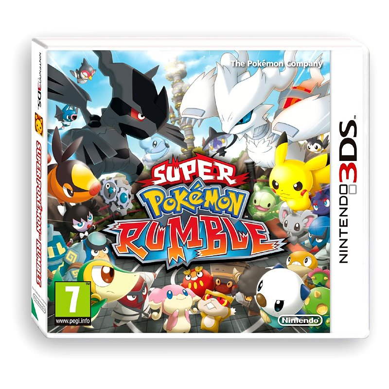 nintendo 3ds super pokemon rumble