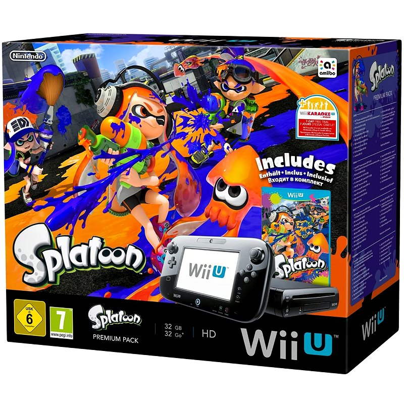 Wii U Console Premium Black