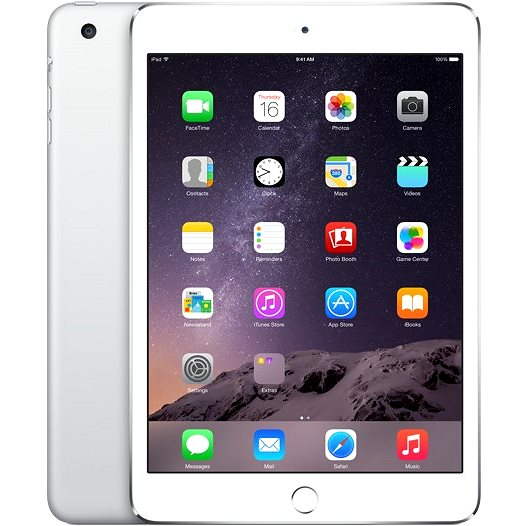 iPad mini 3 s Retina displejem 64GB WiFi Silver - Tablet