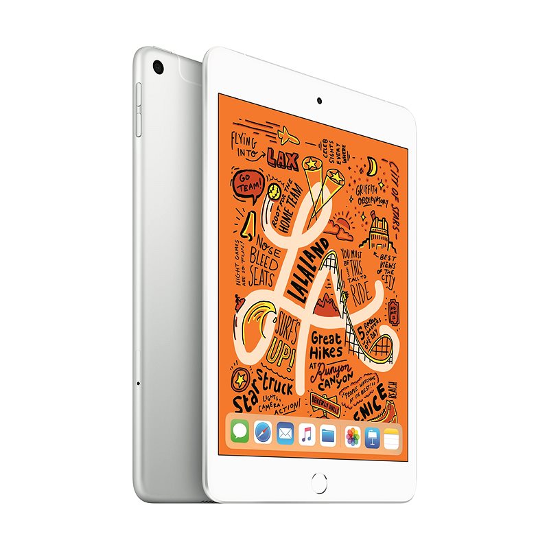 iPad mini 64GB Cellular Stříbrný 2019 - Tablet