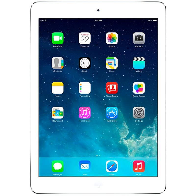 iPad Air 16GB WiFi Cellular Silver & White - Tablet