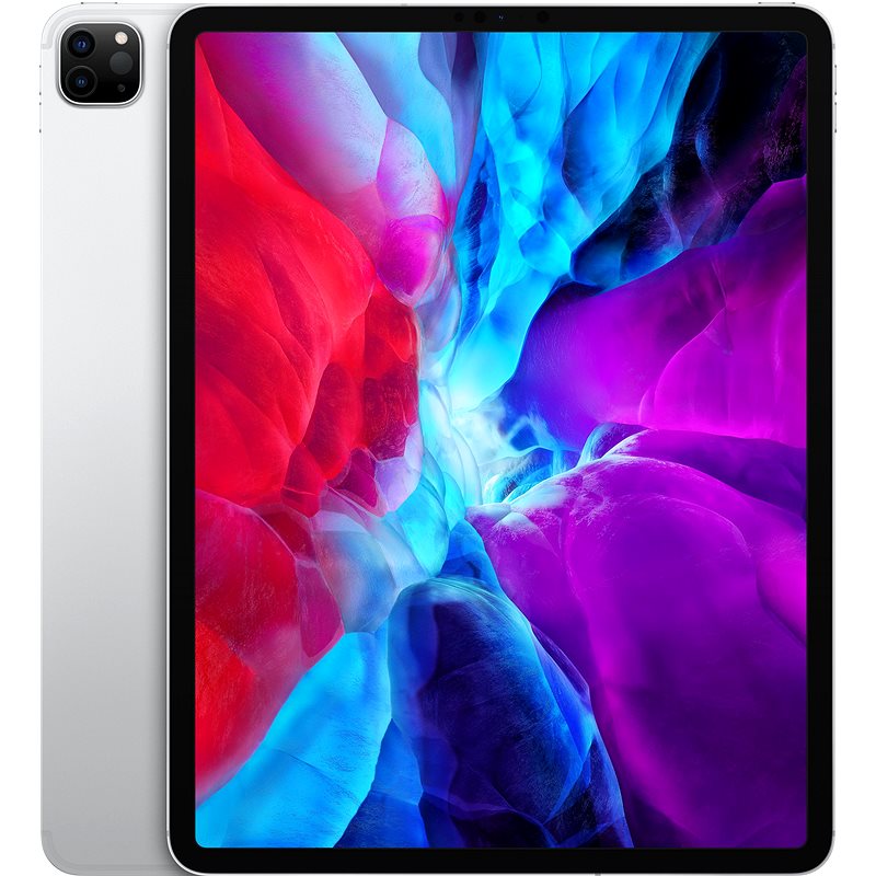 iPad Pro 12.9" 256GB 2020 Cellular Stříbrný - Tablet