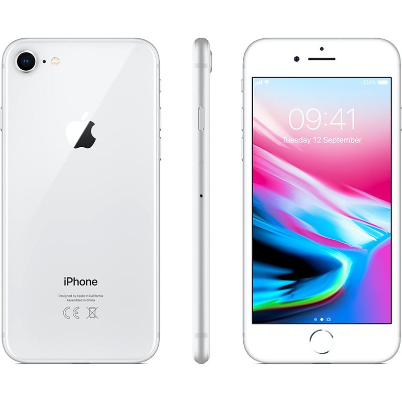 iPhone 8 64GB Stříbrný - Mobilní telefon