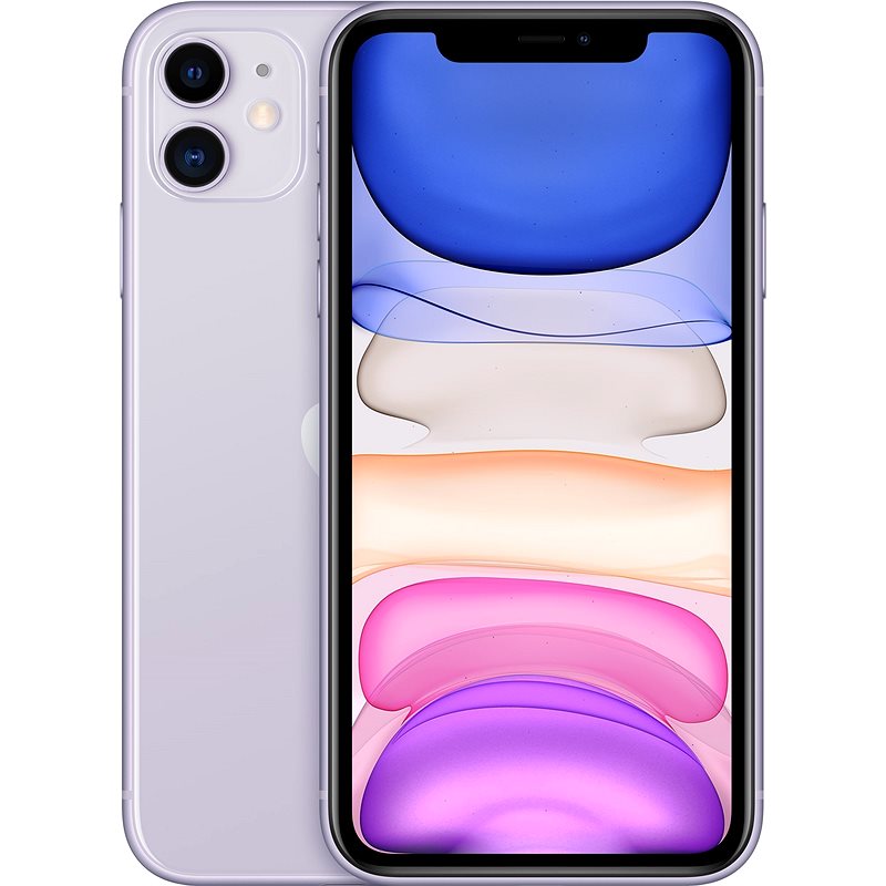 iPhone 11 64GB fialová - Mobilní telefon