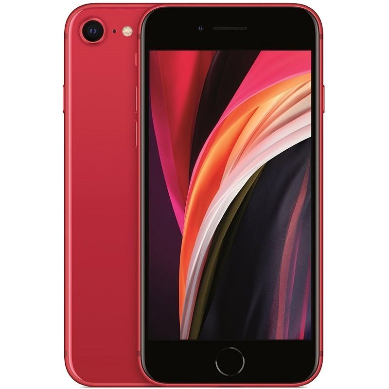 iPhone SE 256GB červená 2020 - Mobilní telefon