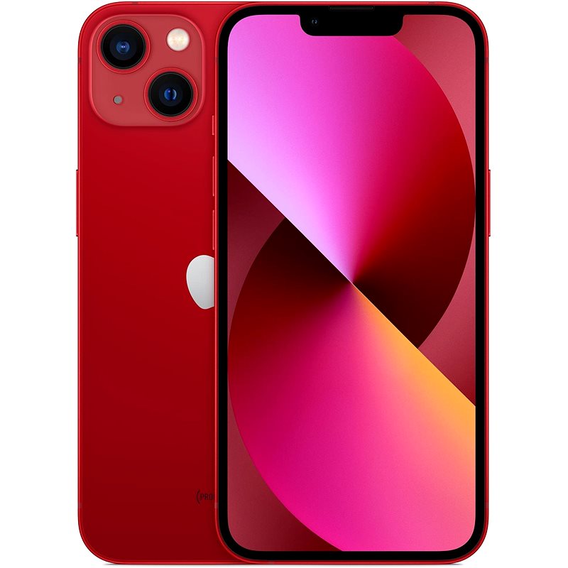 iPhone 13 256GB červená - Mobilní telefon