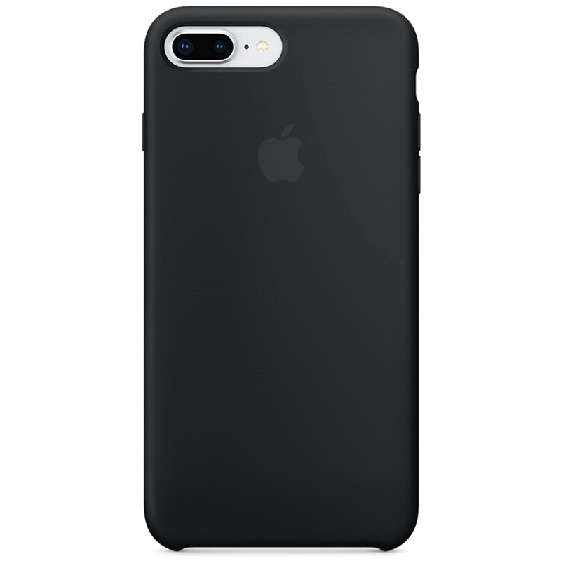Apple iPhone 8 Plus/7 Plus Silikonový kryt černý - Kryt na mobil