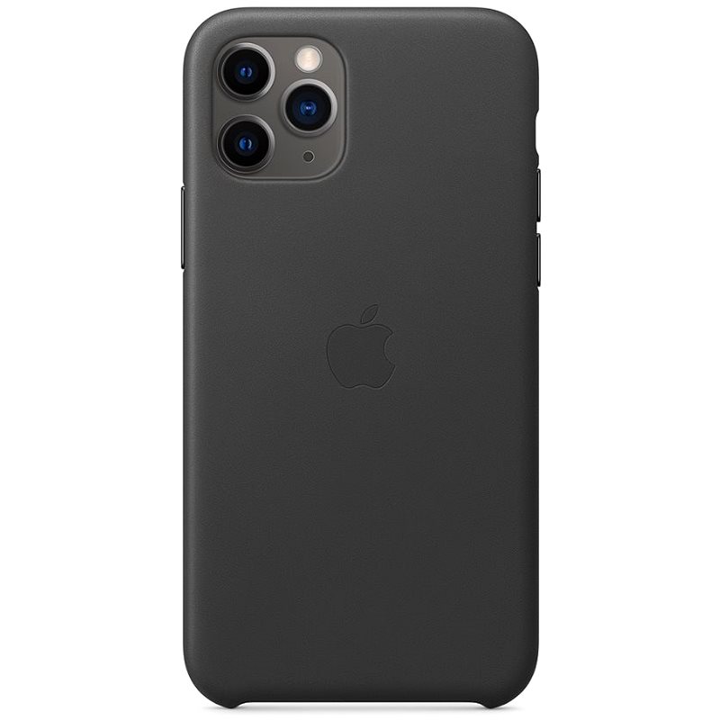 Apple iPhone 11 Pro Kožený kryt černý - Kryt na mobil
