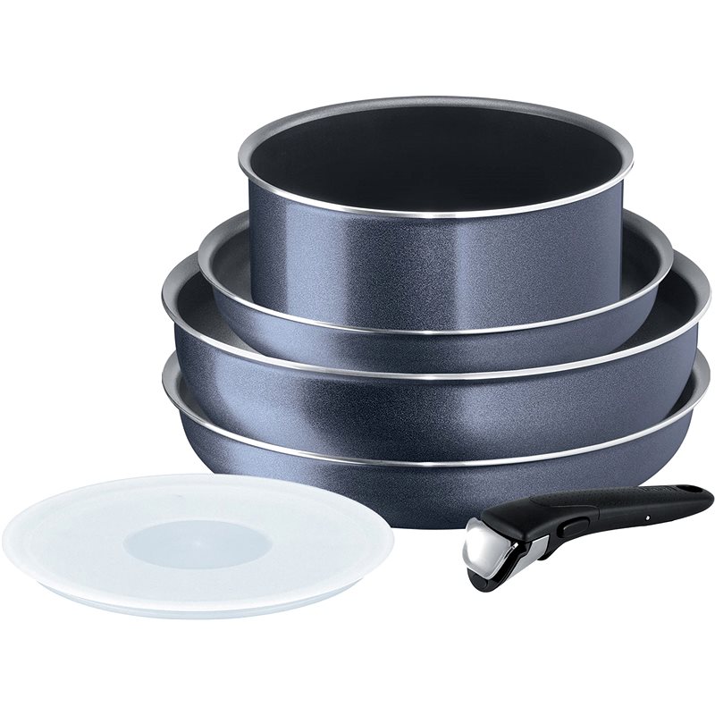 Tefal Ingenio Unlimited on Pot Set 5 Pieces - Cookware Sets Aluminium Black - L3959543