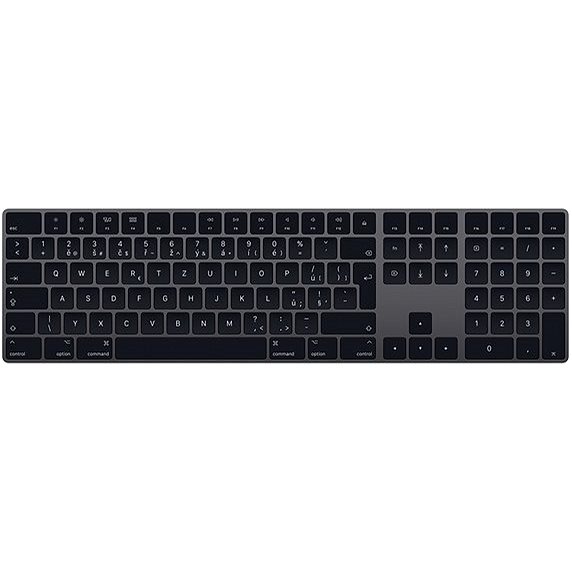 Magic Keyboard with Numeric Keypad - Czech - Space-Gray - Keyboard
