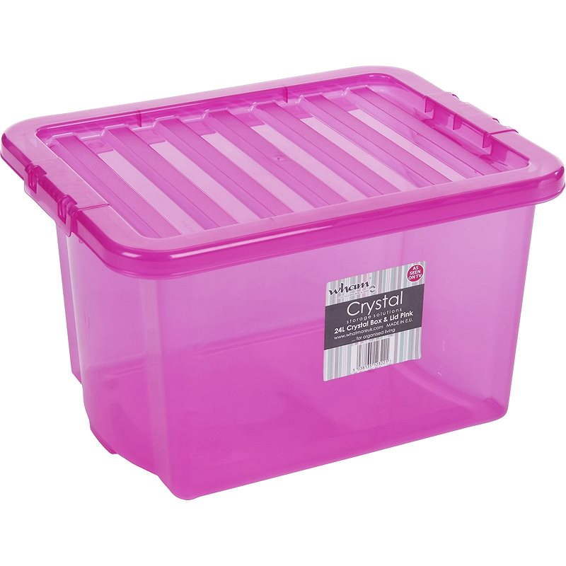 Wham Crystal Storage Box with Lid