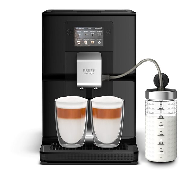 Plnoautomatický kávovar Krups EA873810 Intuition Preference Black
