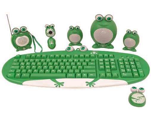 frog keyboard and mouse