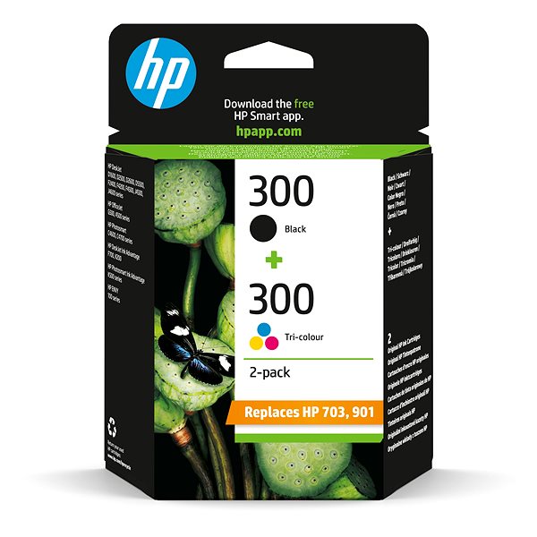 HP CN637EE No. 300 combo pack