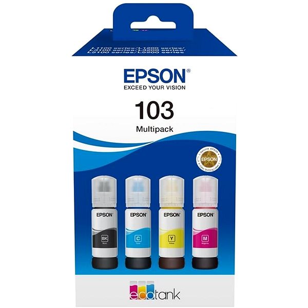 Epson 103 Ecotank 4 Colour Multipack Inkoust Do Tiskárny Alzacz 8643