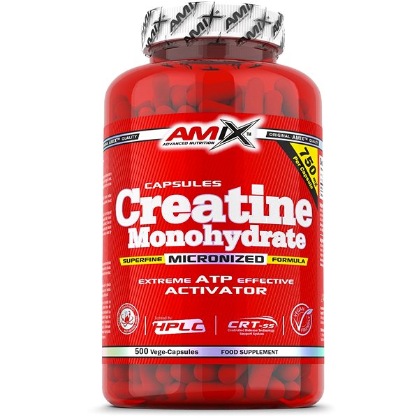 Amix Nutrition Creatine Monohydrate Kapsle 500 Kapslí Za 699 Kč Kreatin Alzacz 8078