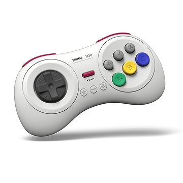 8BitDo M30 Bluetooth Pad - White - Nintendo Switch