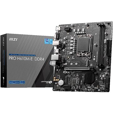 

MSI PRO H610M-E DDR4