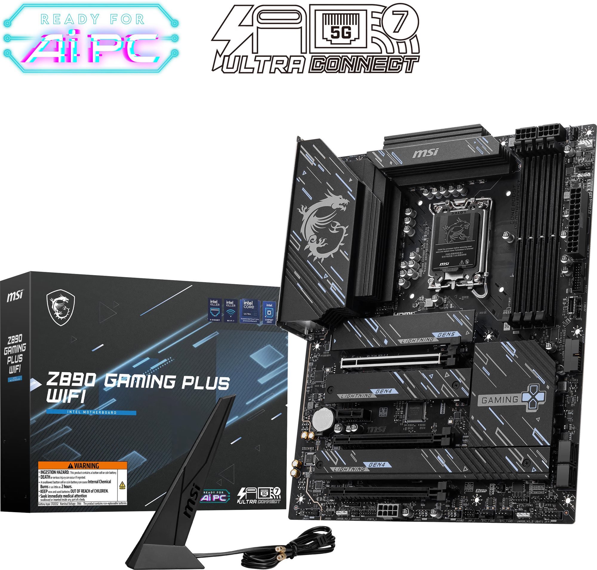 

MSI Z890 GAMING PLUS WIFI