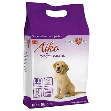 

Aiko Soft Care pleny pro psy 60 × 58 cm 50 ks