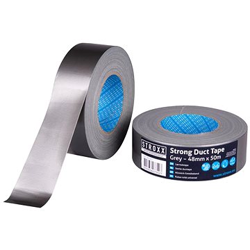 

STROXX Universální textilní lepící páska stříbrná 48 mm × 50 m
