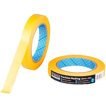 

STROXX Maskovací páska pro ostré a přesné hrany zlatá 18 mm × 50 m