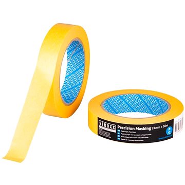 

STROXX Maskovací páska pro ostré a přesné hrany zlatá 24 mm × 50 m