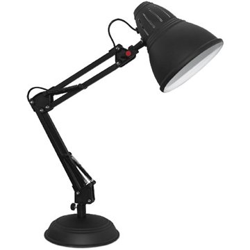 

Aca Decor Retro stolní lampa Ufficio, černá