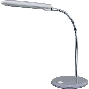 

LED stolní lampička s vypínačem BAZ 5W/230V/4000K/340Lm/120°/IP20, šedá