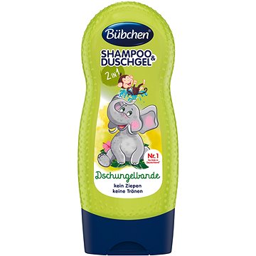 Bübchen Kids Šampon a sprchový gel DŽUNGLE 230ml - Dětský šampon