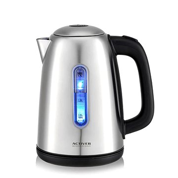 

Activer Konvice nerezová Arlette 1,7 l, nerez/černá