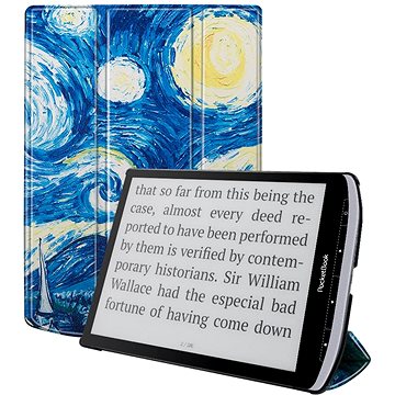 

B-SAFE Stand 1326, pouzdro pro PocketBook InkPad X, Gogh