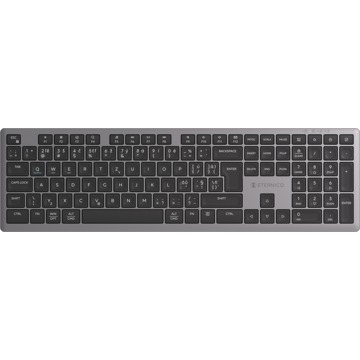 

Eternico Wireless Keyboard KS2370 stříbrnočerná - CZ/SK