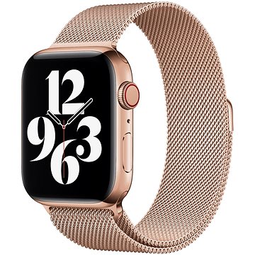 

Eternico Elegance Milanese pro Apple Watch 42mm / 44mm / 45mm / Ultra 49mm rose gold