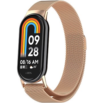 

Eternico Elegance Milanese pro Xiaomi Smart Band 8 / 9 rose gold