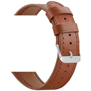 Eternico Leather Band universal Quick Release 20mm hnědý - Řemínek