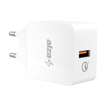 AlzaPower Q100 Quick Charge 3.0 bílá - Nabíječka do sítě