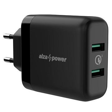 AlzaPower Q200 Quick Charge 3.0 černá - Nabíječka do sítě