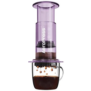 

Aeropress Clear Purple