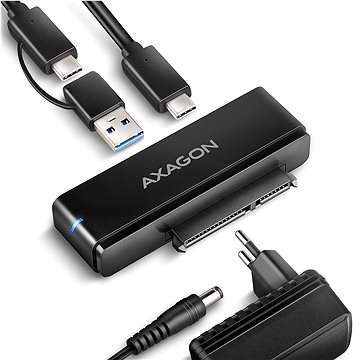 

AXAGON ADSA-FPX, USB-C 10Gbps > SATA 2.5"/3.5" SSD/HDD FAST PORT X adapter