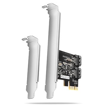 

AXAGON PCES-SJ2, 2x internal SATA 6G port, PCIe controller