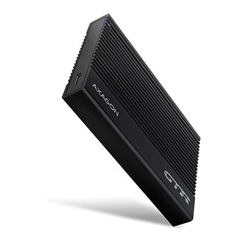 

AXAGON EE25-GTR, RIBBED box 2.5" HDD/SSD, USB-C 10 Gbps