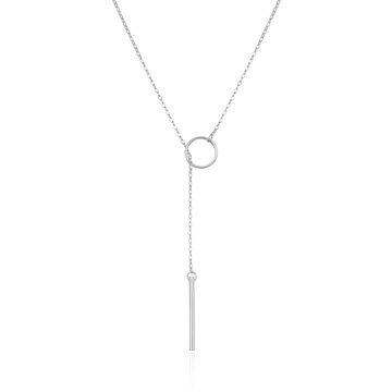 

Agato Minimalistický stříbrný náhrdelník pro ženy AGT-N006W (Ag925/1000, 2,7 g)