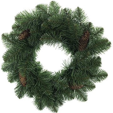 

AGA Vánoční věnec - se šiškami, 50 cm