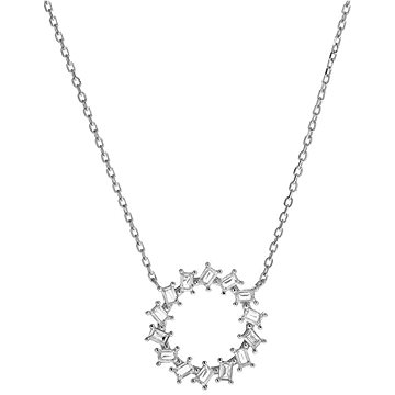 

AGAIN Jewelry Stříbrný náhrdelník se zirkony AJNA0022 (Ag925/1000, 3,55 g)