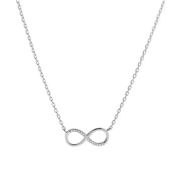 

AGAIN Jewelry Stříbrný náhrdelník Nekonečno AJNA0027 (Ag925/1000, 2,27 g)